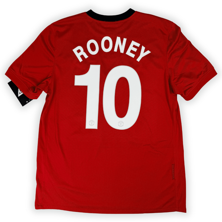 2009-10 MANCHESTER UNITED HOME SHIRT ROONEY #10 - (L)