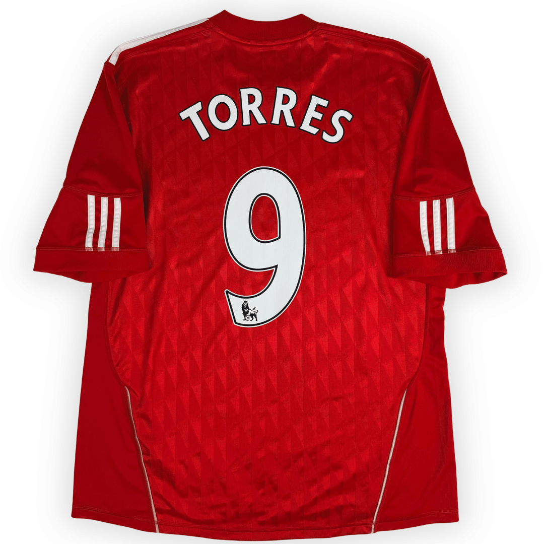 2010-12 LIVERPOOL  HOME SHIRT TORRES #9 - (L) - Front