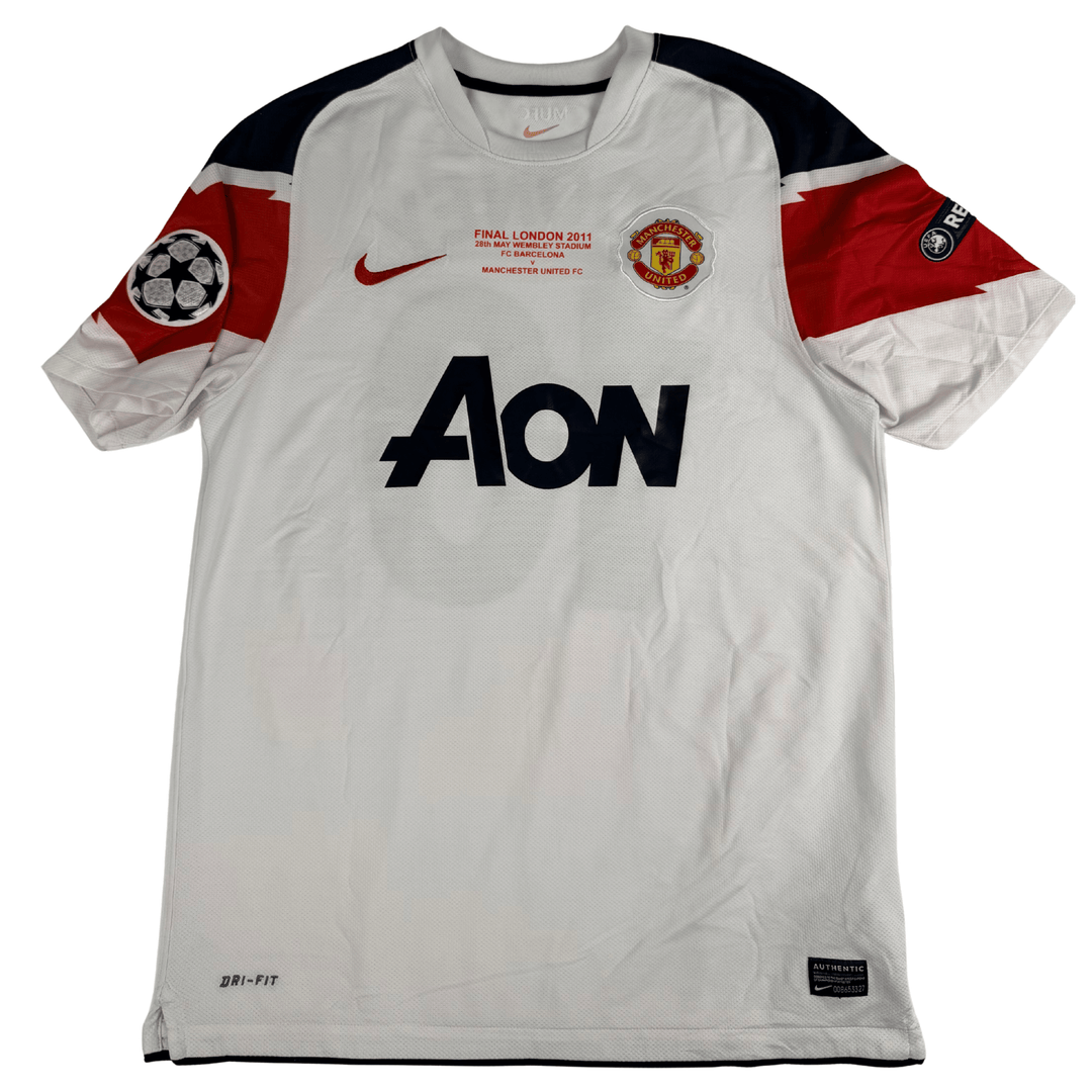 2010-2011 MANCHESTER UNITED UCL AWAY FINAL SHIRT ROONEY #10 - (M)