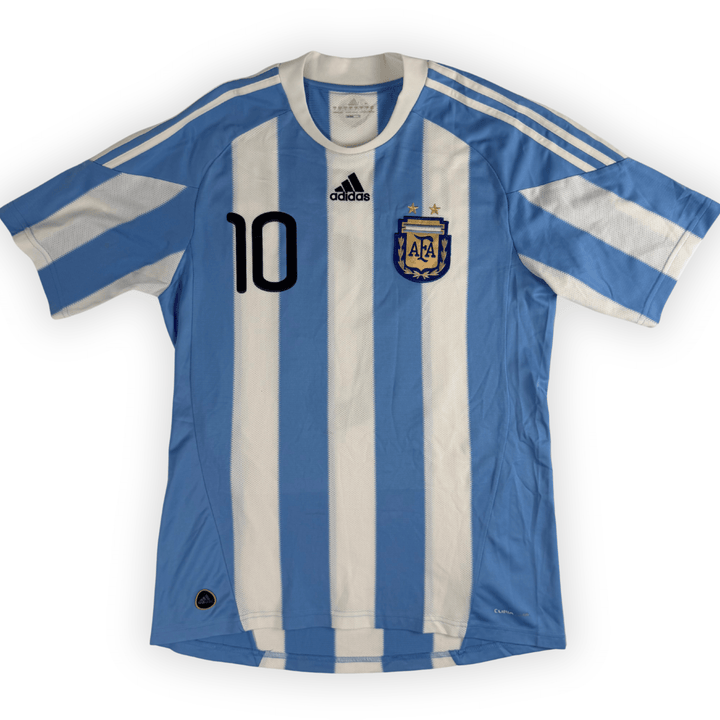 2010 ARGENTINA  HOME SHIRT MESSI #10 - (M) - Back