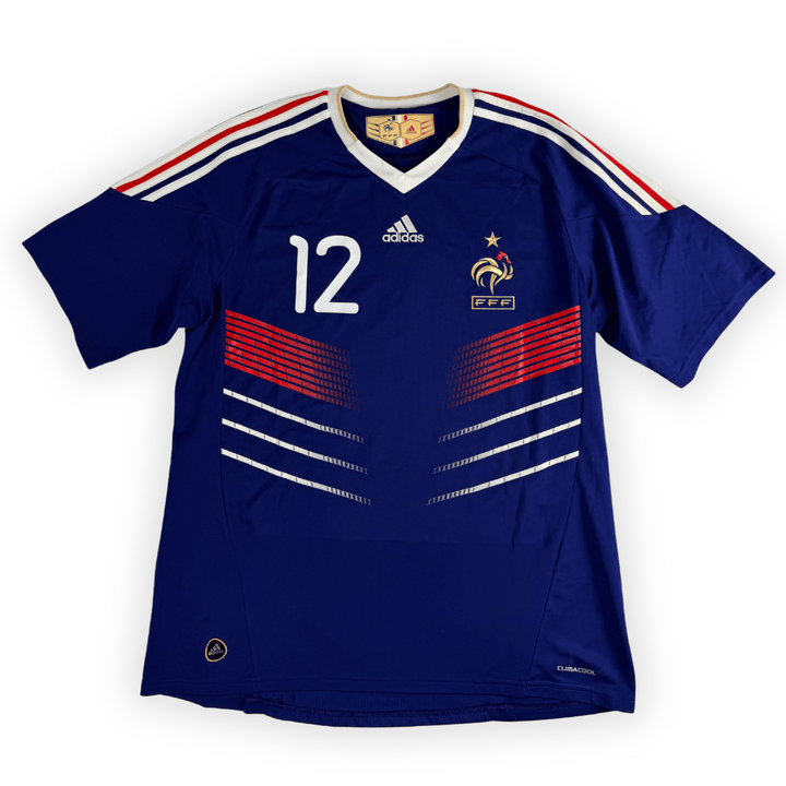 2010 FRANCE  HOME SHIRT HENRY #12 - (L) - Back