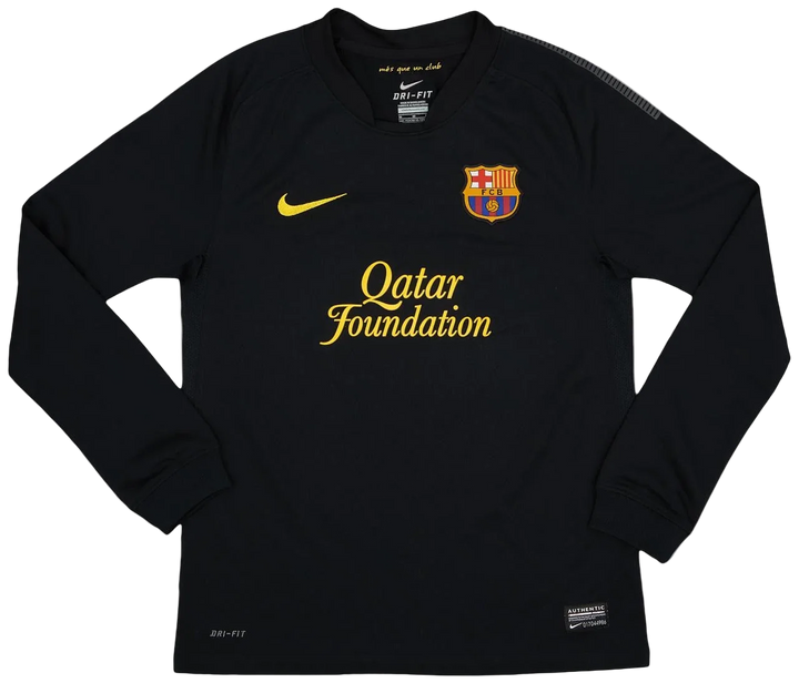 2011-12 FC BARCELONA LA LIGA AWAY L/S SHIRT FABREGAS #4 - (L) - Front