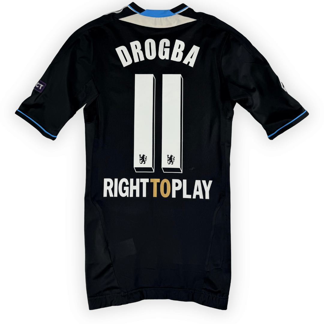 2011-2012 CHELSEA UCL PLAYER ISSUE AWAY DROGBA #11 - (S)