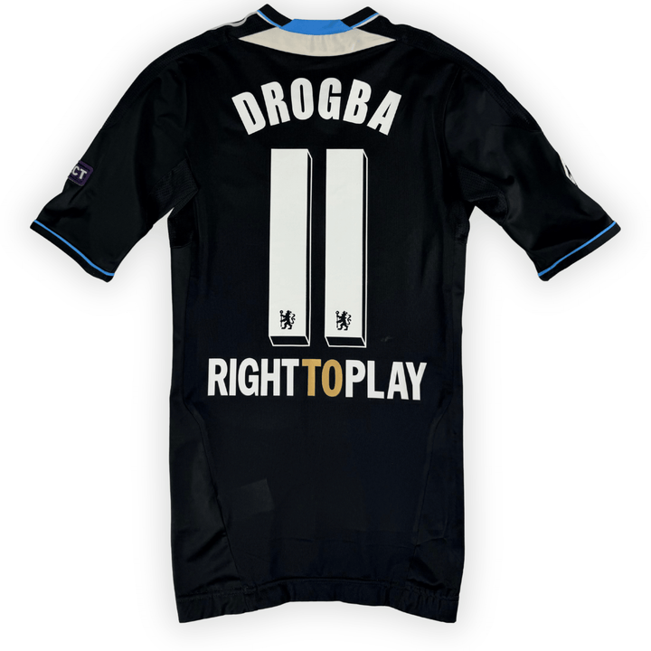 2011-2012 CHELSEA UCL PLAYER ISSUE AWAY DROGBA #11 - (S)