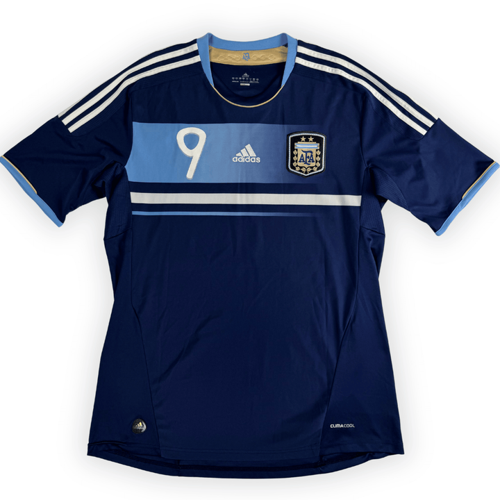 2011 ARGENTINA  AWAY SHIRT HIGUAIN #9 - (L) - Back
