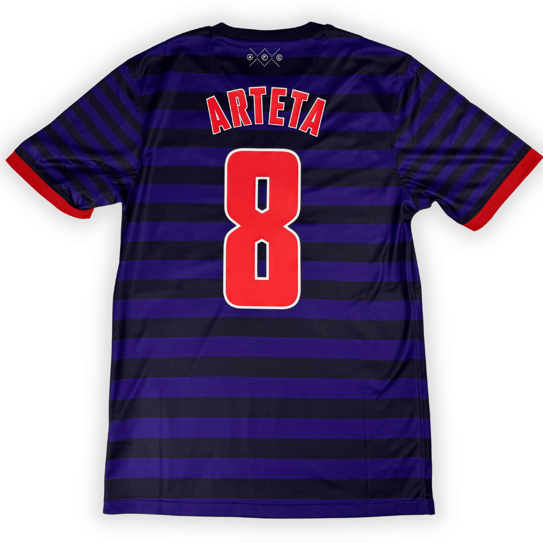 2012-13 ARSENAL  AWAY SHIRT ARTETA #8 - (S)