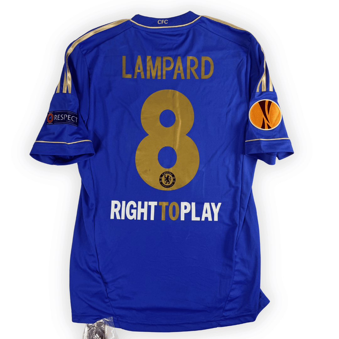 2012-13 CHELSEA EUROPA FINAL HOME SHIRT LAMPARD #8 - (M)