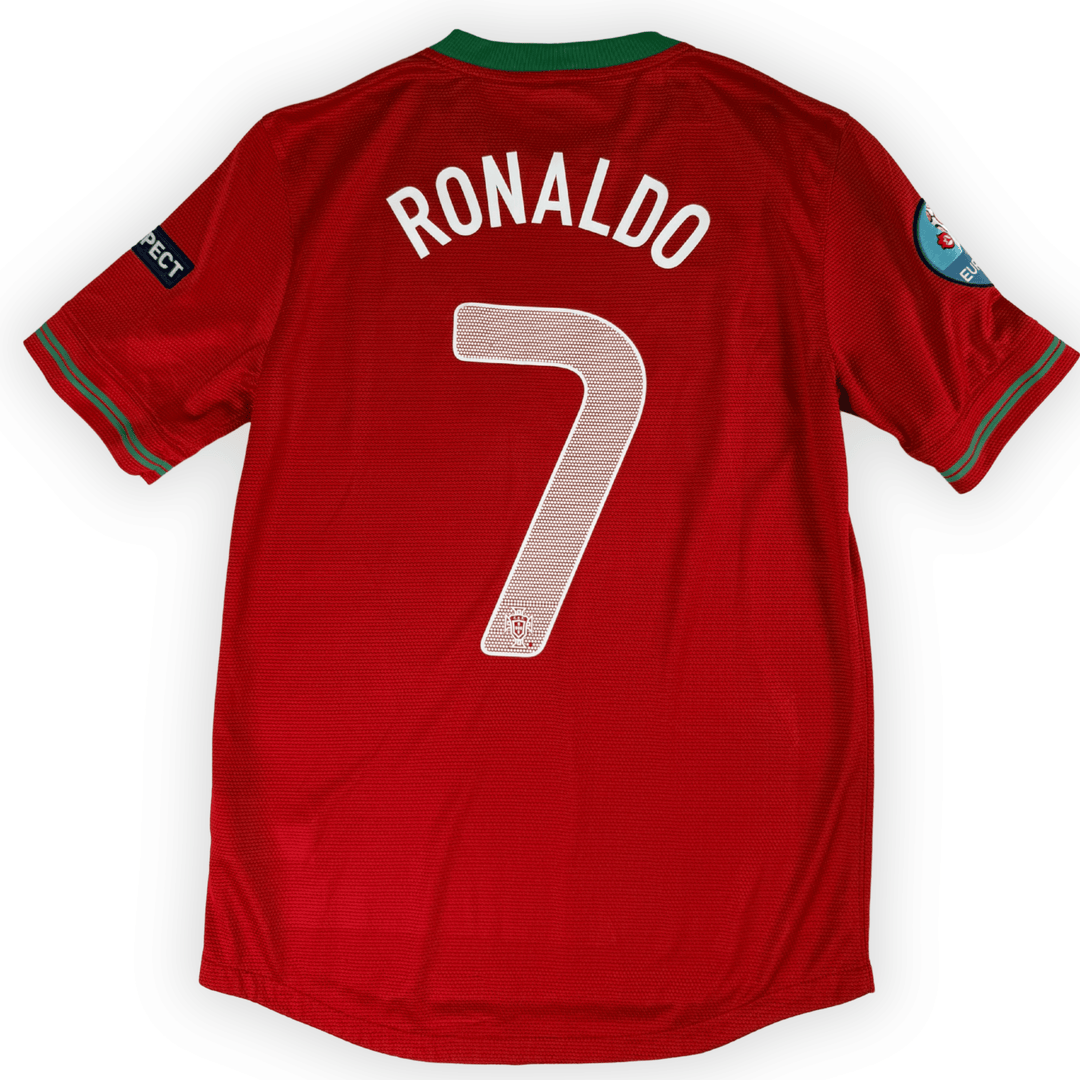 2012 PORTUGAL EURO HOME SHIRT RONALDO #7 - (S)