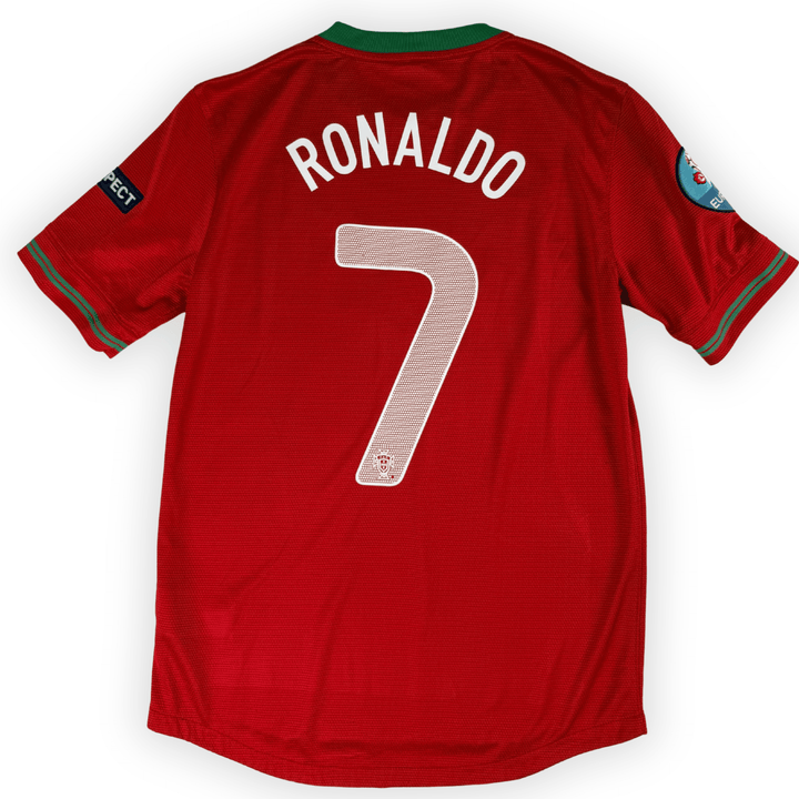 2012 PORTUGAL EURO HOME SHIRT RONALDO #7 - (S)