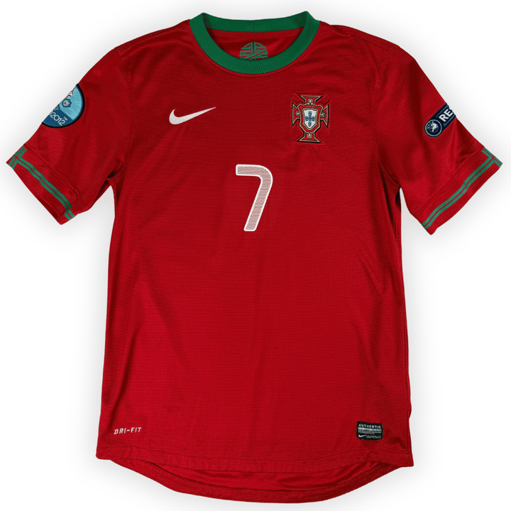 2012 PORTUGAL EURO HOME SHIRT RONALDO #7 - (S)