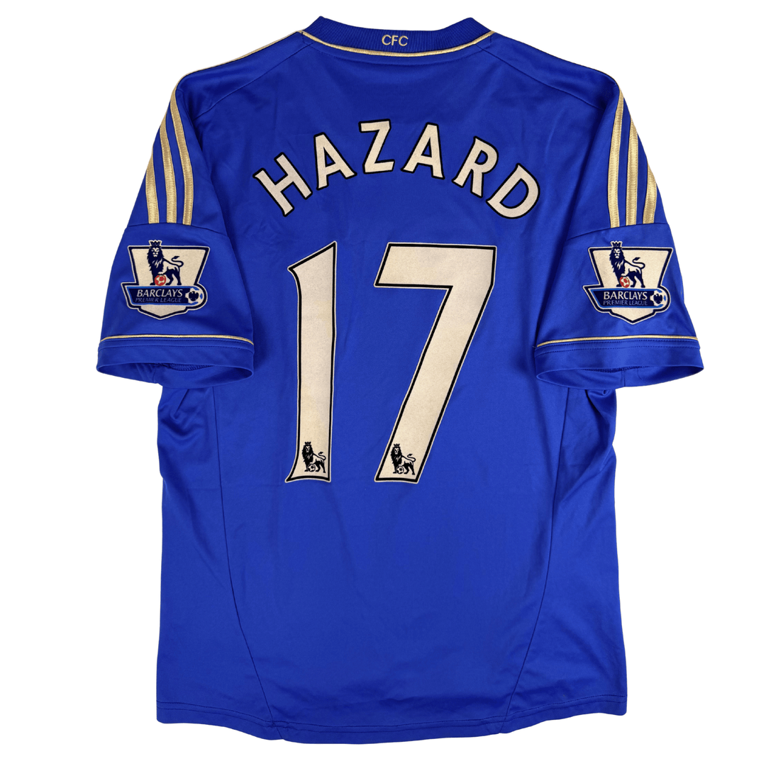 2012-2013 CHELSEA EPL HOME SHIRT HAZARD #17 - (M)