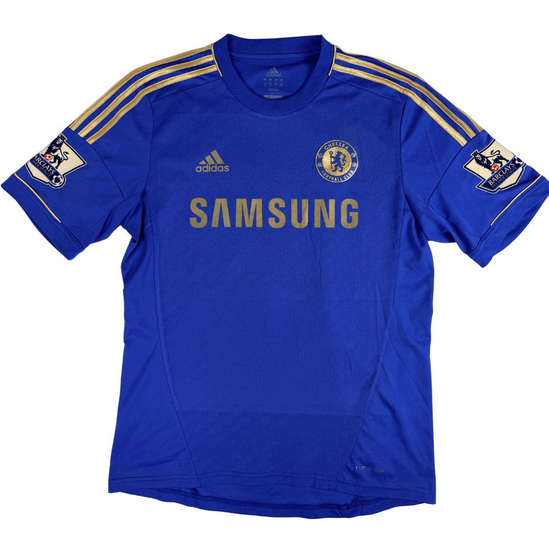 2012-2013 CHELSEA EPL HOME SHIRT HAZARD #17 - (M)