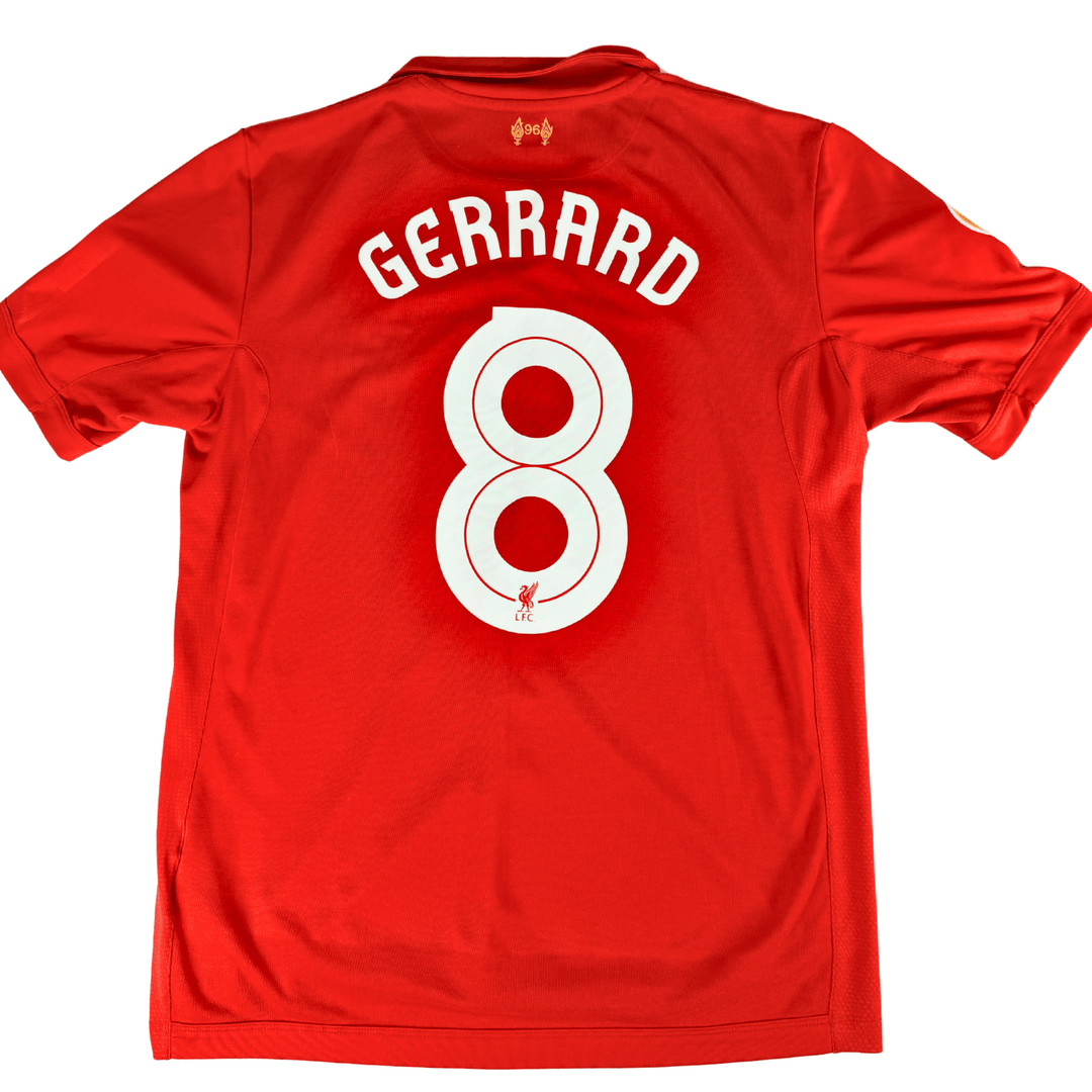 2012-2013 LIVERPOOL  HOME SHIRT GERRARD #8 - (L)