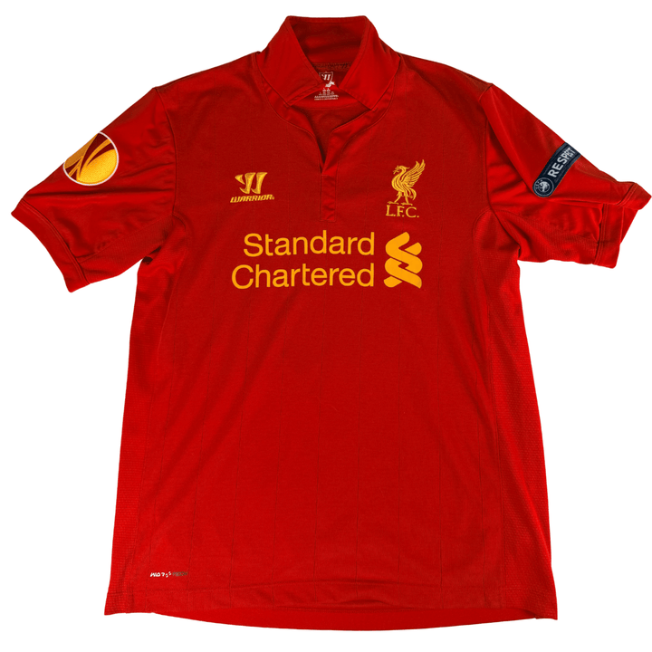 2012-2013 LIVERPOOL  HOME SHIRT GERRARD #8 - (L)