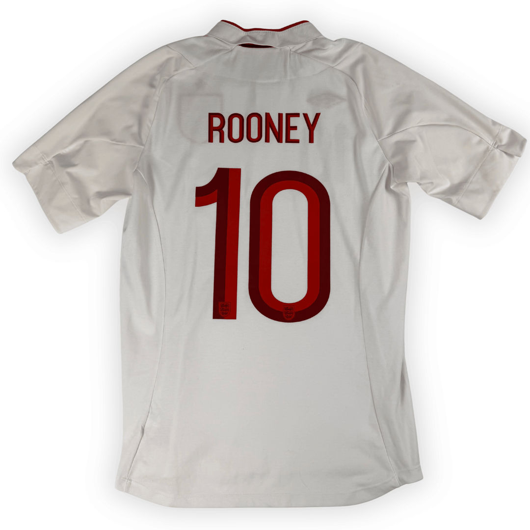 2012 ENGLAND  HOME SHIRT ROONEY #10 - (M)