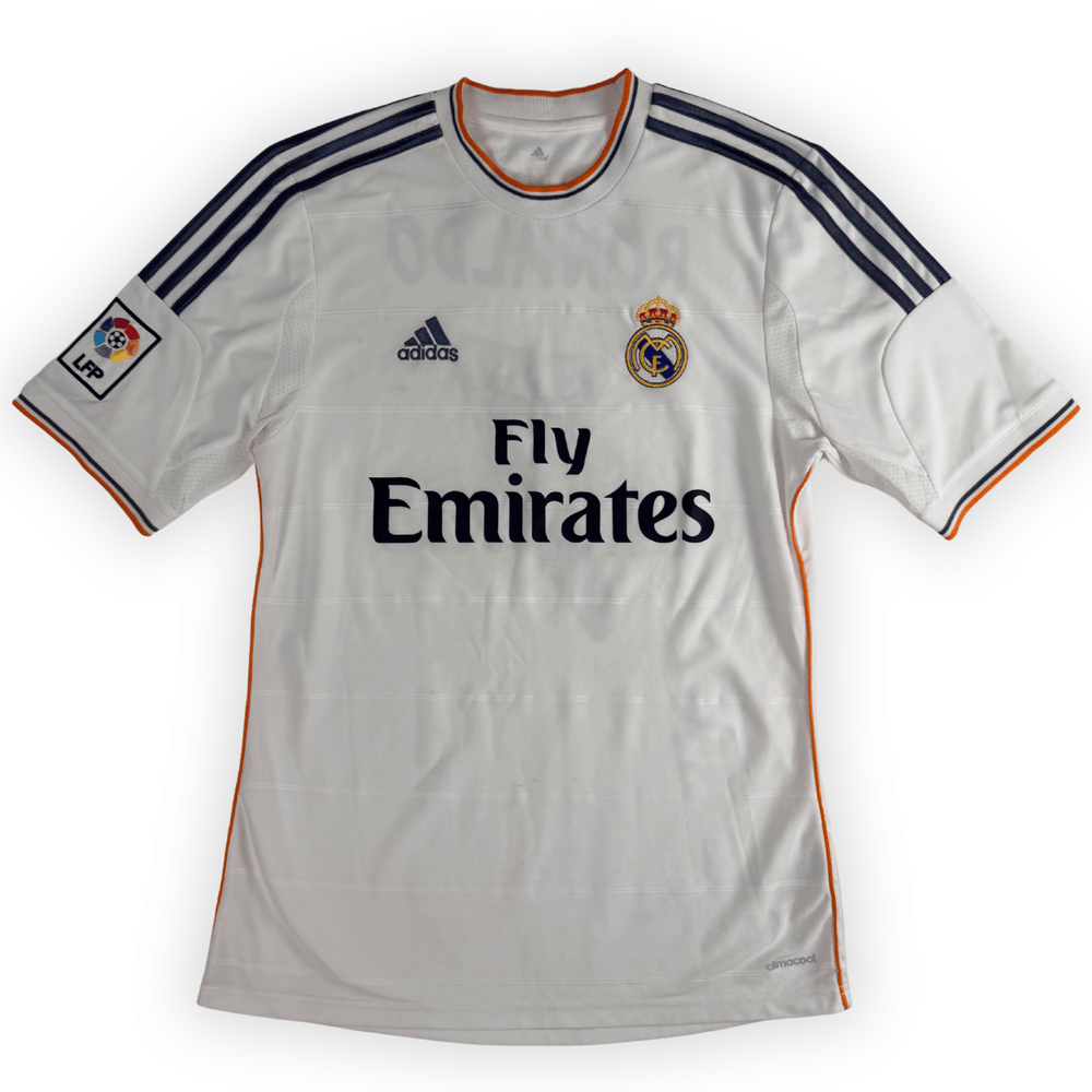 2013-14 REAL MADRID LA LIGA HOME SHIRT RONALDO #7 - (M) - Back