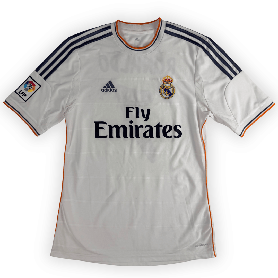 2013-14 REAL MADRID LA LIGA HOME SHIRT RONALDO #7 - (M) - Back