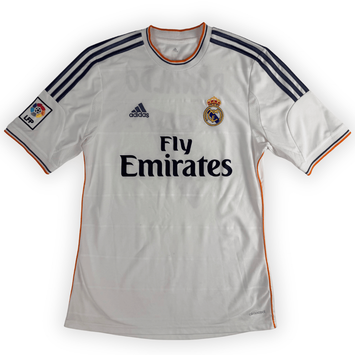 2013-14 REAL MADRID LA LIGA HOME SHIRT RONALDO #7 - (M) - Back