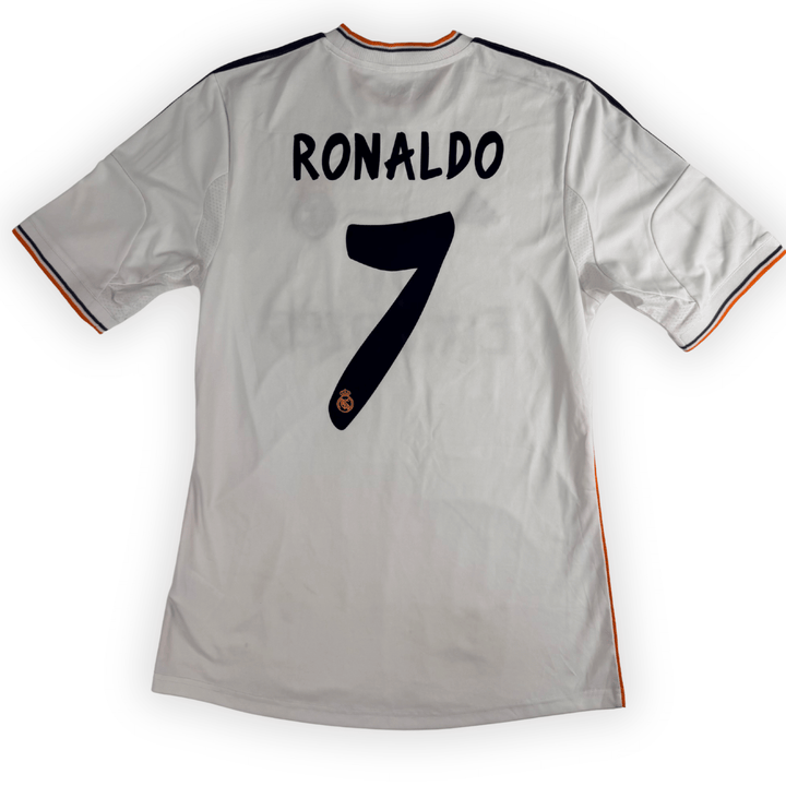 2013-14 REAL MADRID LA LIGA HOME SHIRT RONALDO #7 - (M) - Front