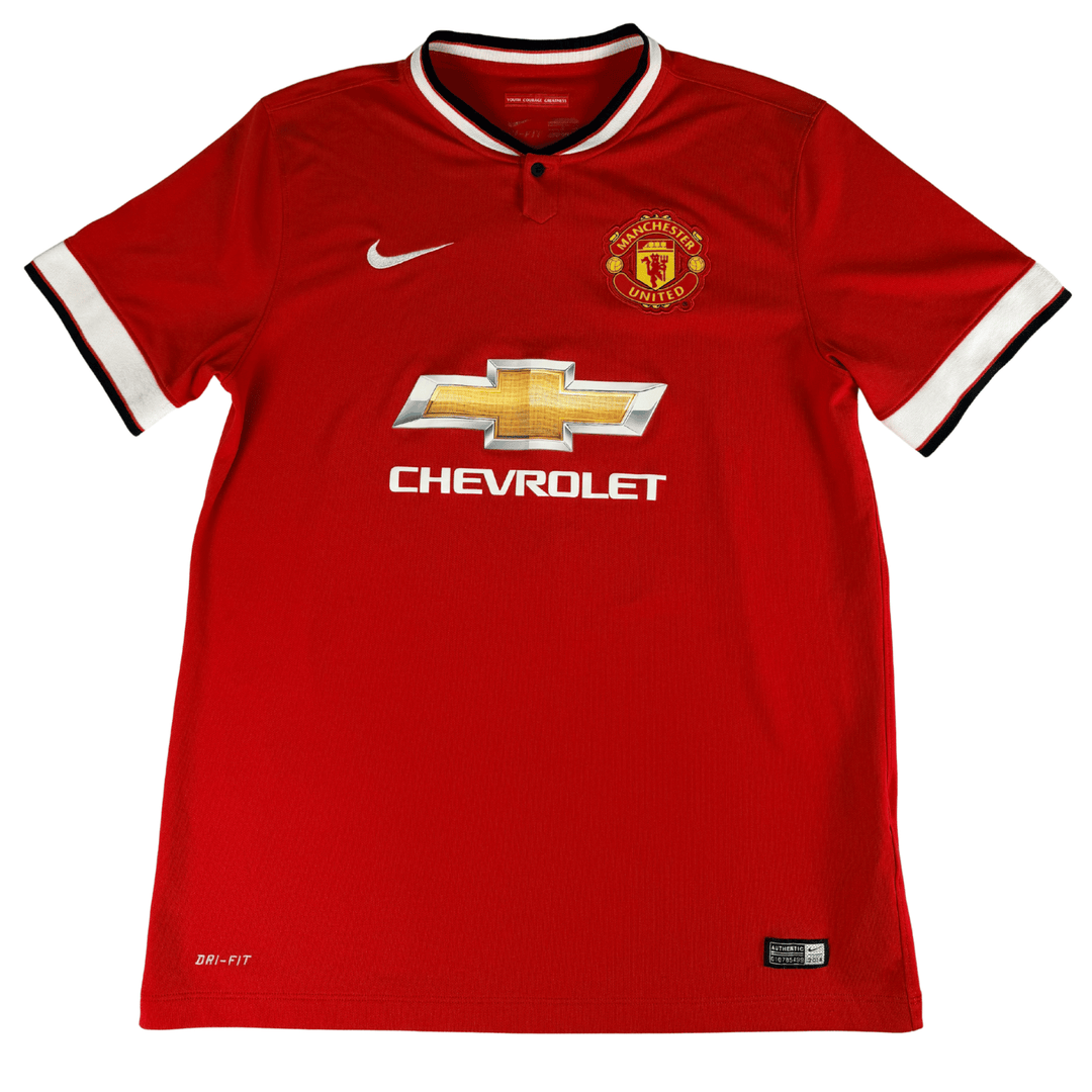 2014-15 MANCHESTER UNITED  HOME SHIRT V. PERSIE #20 - (L)