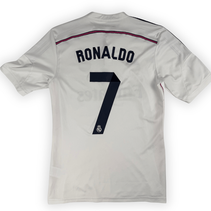 2014-15 REAL MADRID LA LIGA HOME SHIRT RONALDO #7 - (M)