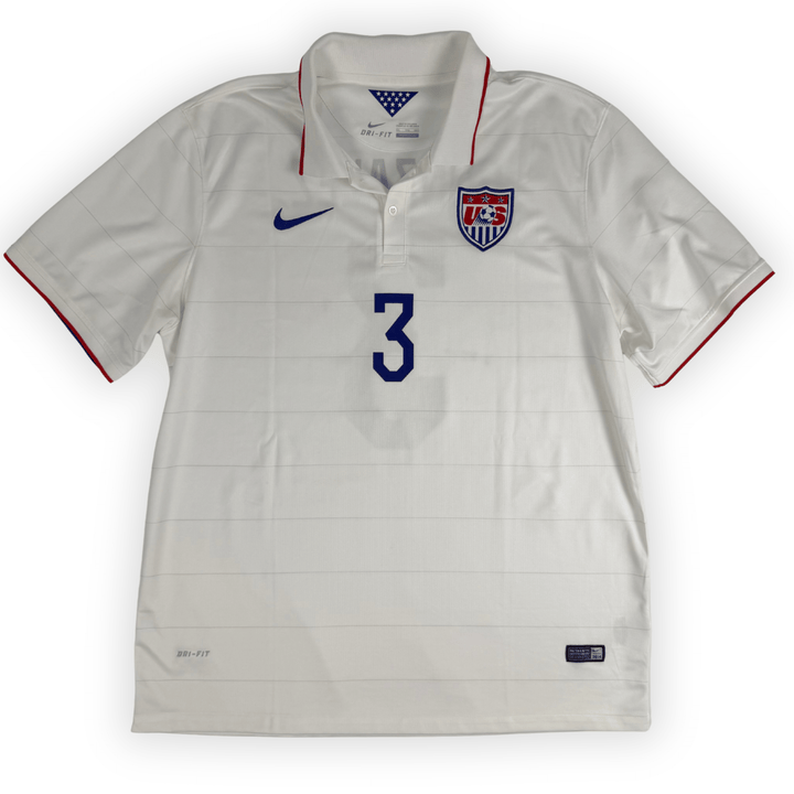 2014-15 USMNT  HOME SHIRT GONZALES #3 - (2XL) - Front