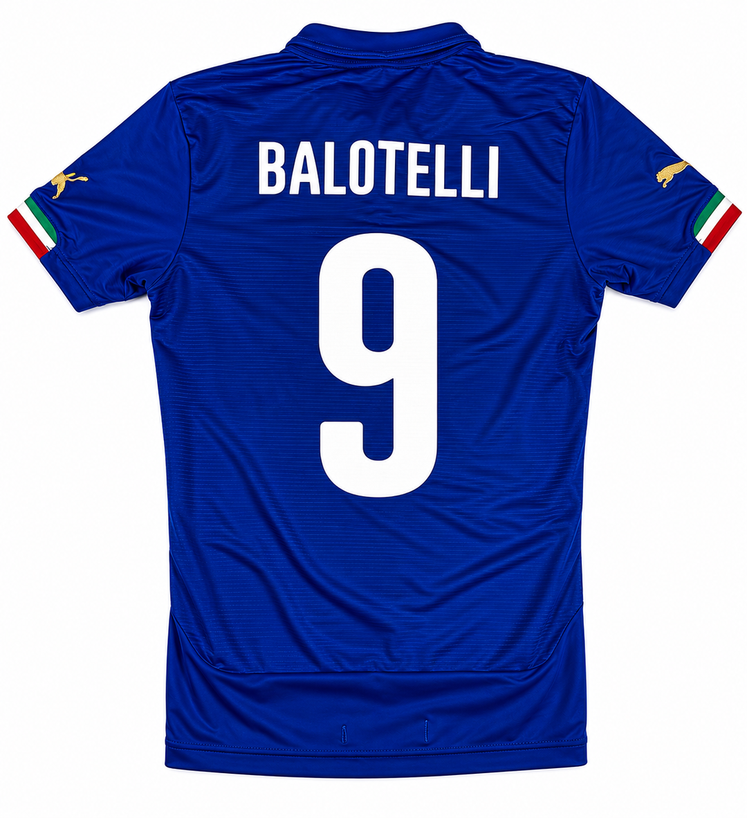 2014-2015 ITALY  HOME SHIRT BALOTELLI #9 - (S)
