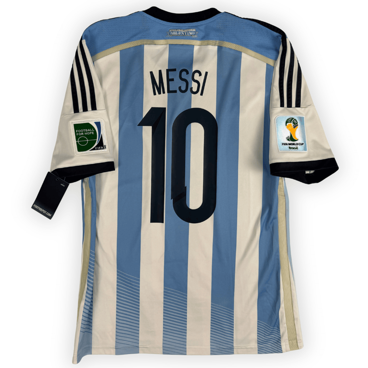 2014 ARGENTINA WORLD CUP HOME 'SEMI-FINAL' SHIRT MESSI #10 - (M) - Back