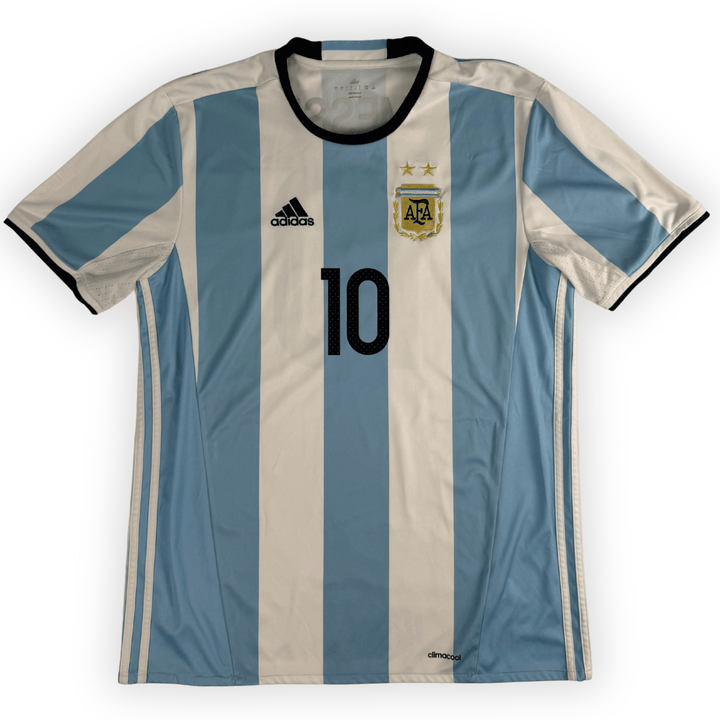 2016-17 ARGENTINA  HOME SHIRT MESSI #10 - (L) - Back