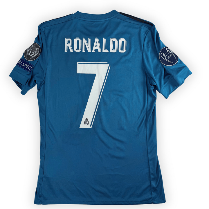 2017-18 REAL MADRID UCL THIRD SHIRT RONALDO #7 - (S) - Front
