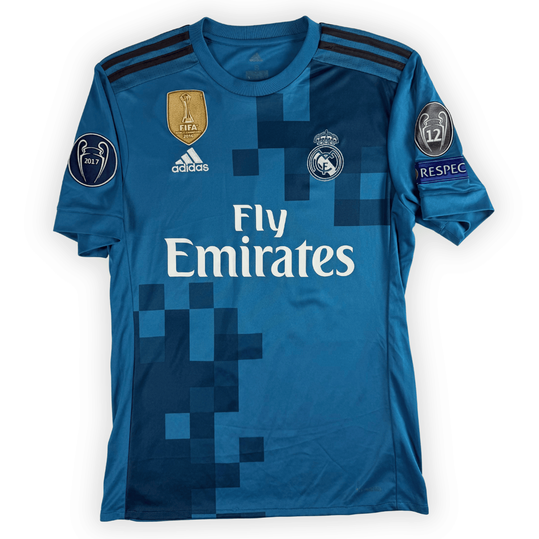 2017-18 REAL MADRID UCL THIRD SHIRT RONALDO #7 - (S) - Back