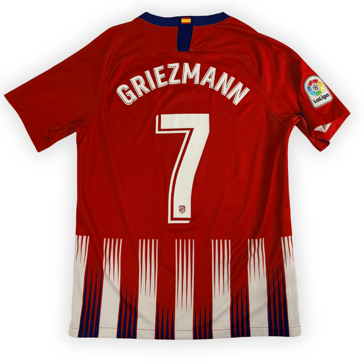 2018-19 ATLETICO MADRID LA LIGA HOME SHIRT GRIEZMANN #7 - (M) - Front