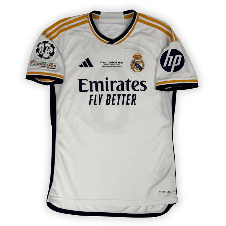 2023-24 REAL MADRID UCL FINAL HOME SHIRT KROOS #8 - (S)