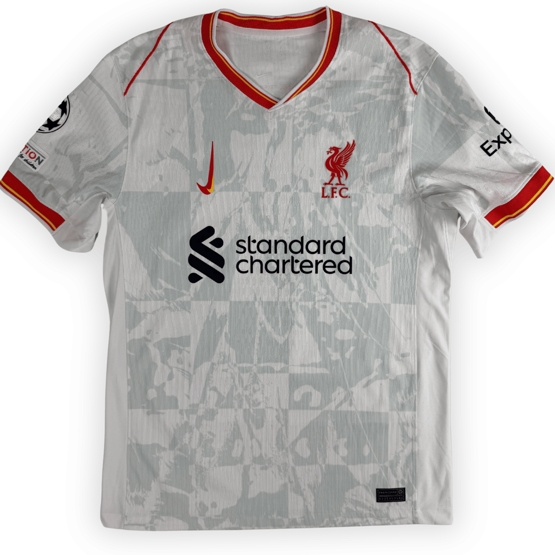 2024-25 LIVERPOOL UCL AUTHENTIC THIRD SHIRT MAC ALLISTER #10 - (M) - Back