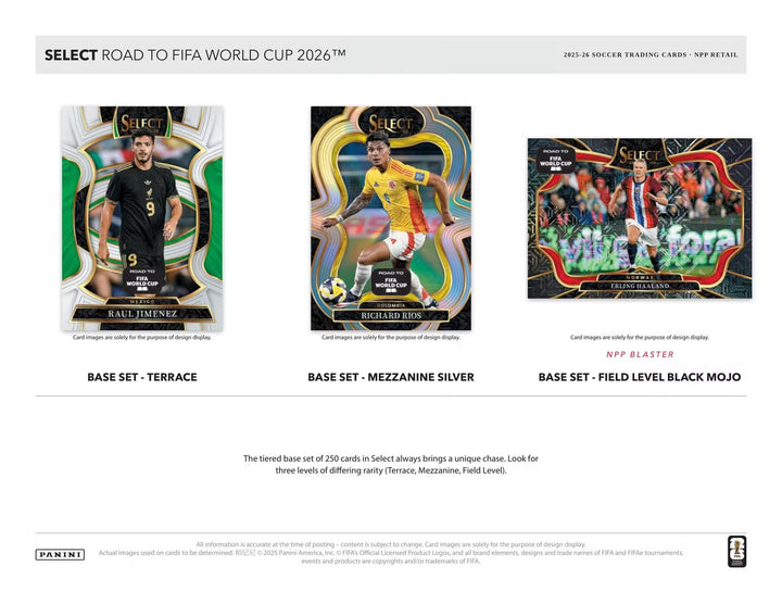 2026 PANINI SELECT ROAD TO FIFA WORLD CUP BLASTER BOX