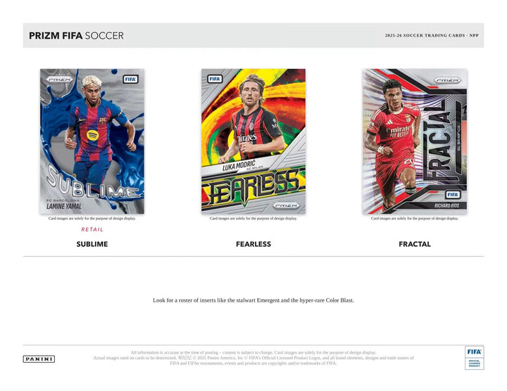 2025-26 PANINI PRIZM FIFA 24-PACK RETAIL BOX