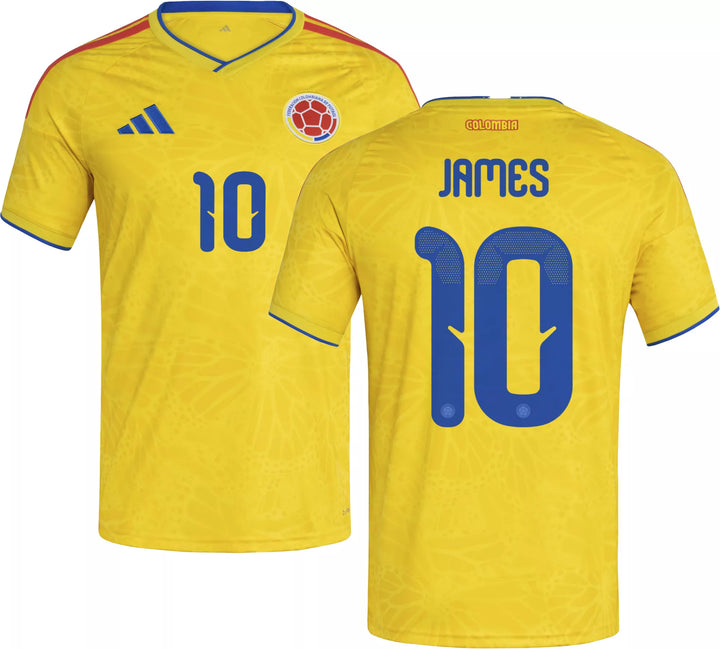 2026 adidas COLOMBIA HOME JAMES JERSEY