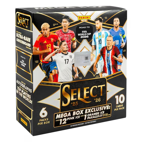 PANINI SELECT FIFA ROAD TO THE  WORLD CUP MEGA BOX