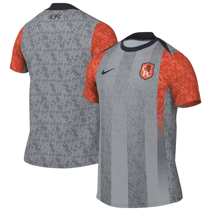 25/26 NIKE CHELSEA ACADEMY PRO PRE-MATCH TOP - Grey
