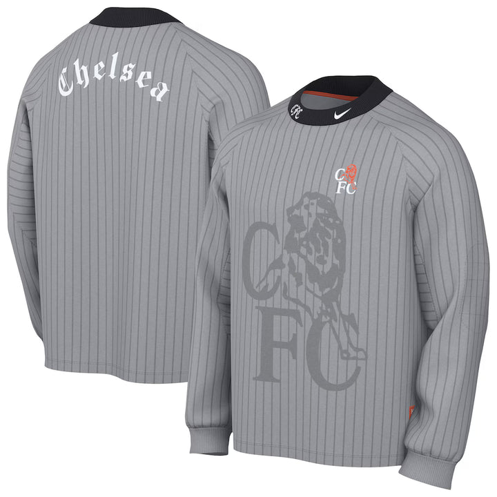 25/26 NIKE CHELSEA AUTHENTIC LONG SLEEVE GOALKEEPER JERSEY - Gray