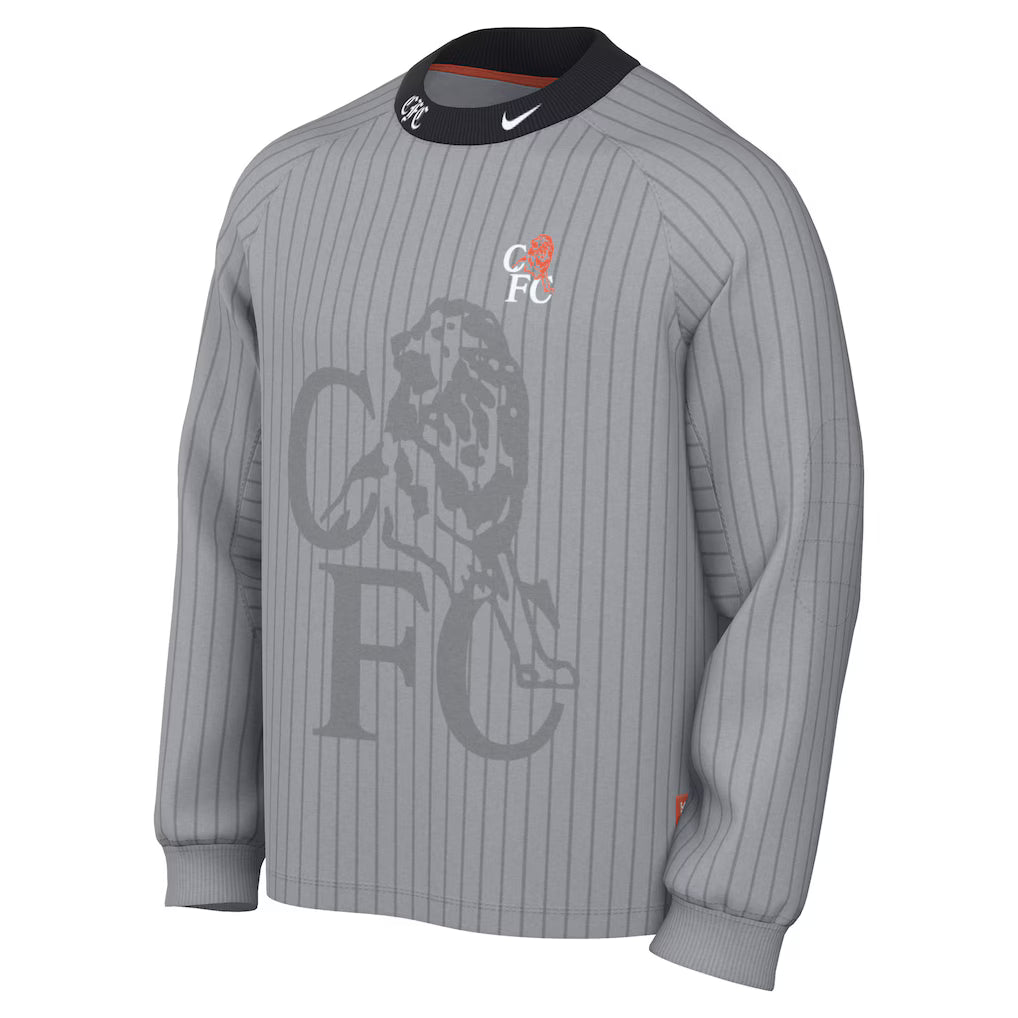 25/26 NIKE CHELSEA AUTHENTIC LONG SLEEVE GOALKEEPER JERSEY - Gray