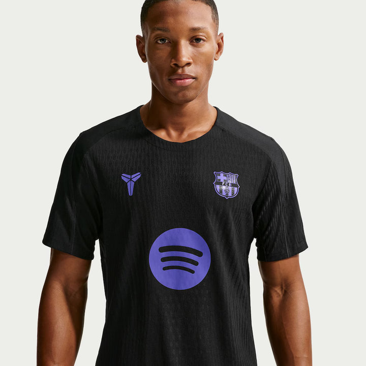 2025/26 NIKE FC BARCELONA AWAY KOBE STRIKE ELITE DRI-FIT ADV TRAINING TOP - Black