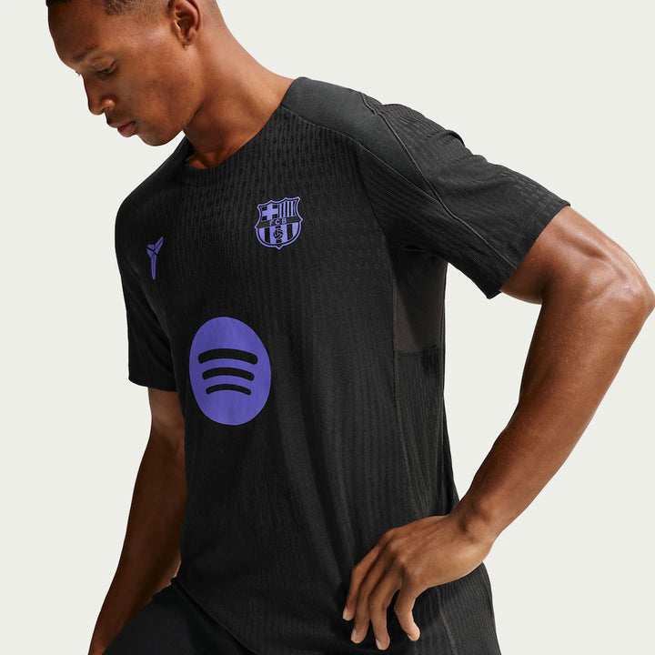 2025/26 NIKE FC BARCELONA AWAY KOBE STRIKE ELITE DRI-FIT ADV TRAINING TOP - Black
