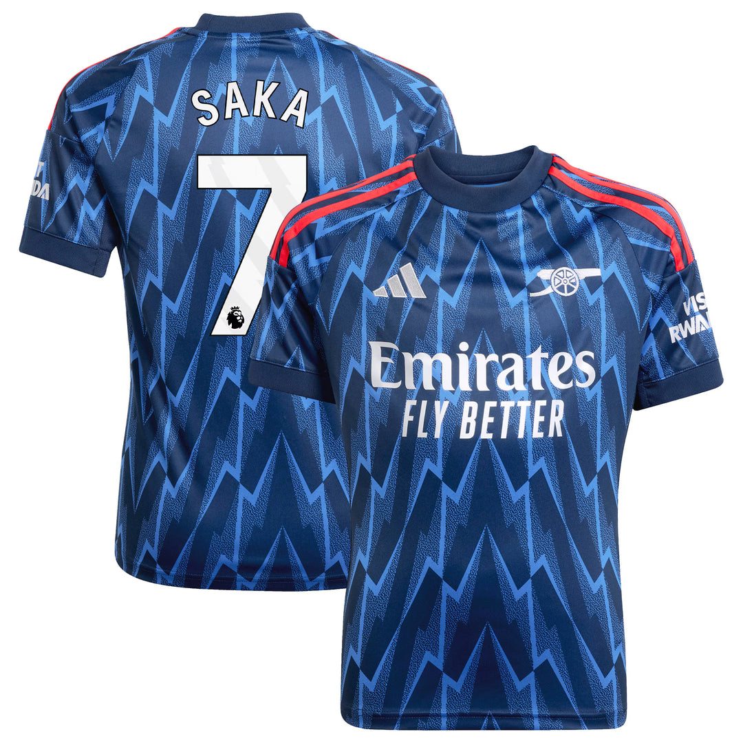 25/26 ARSENAL AWAY JERSEY SAKA #7