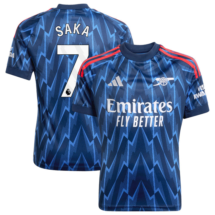 25/26 ARSENAL AWAY JERSEY SAKA #7