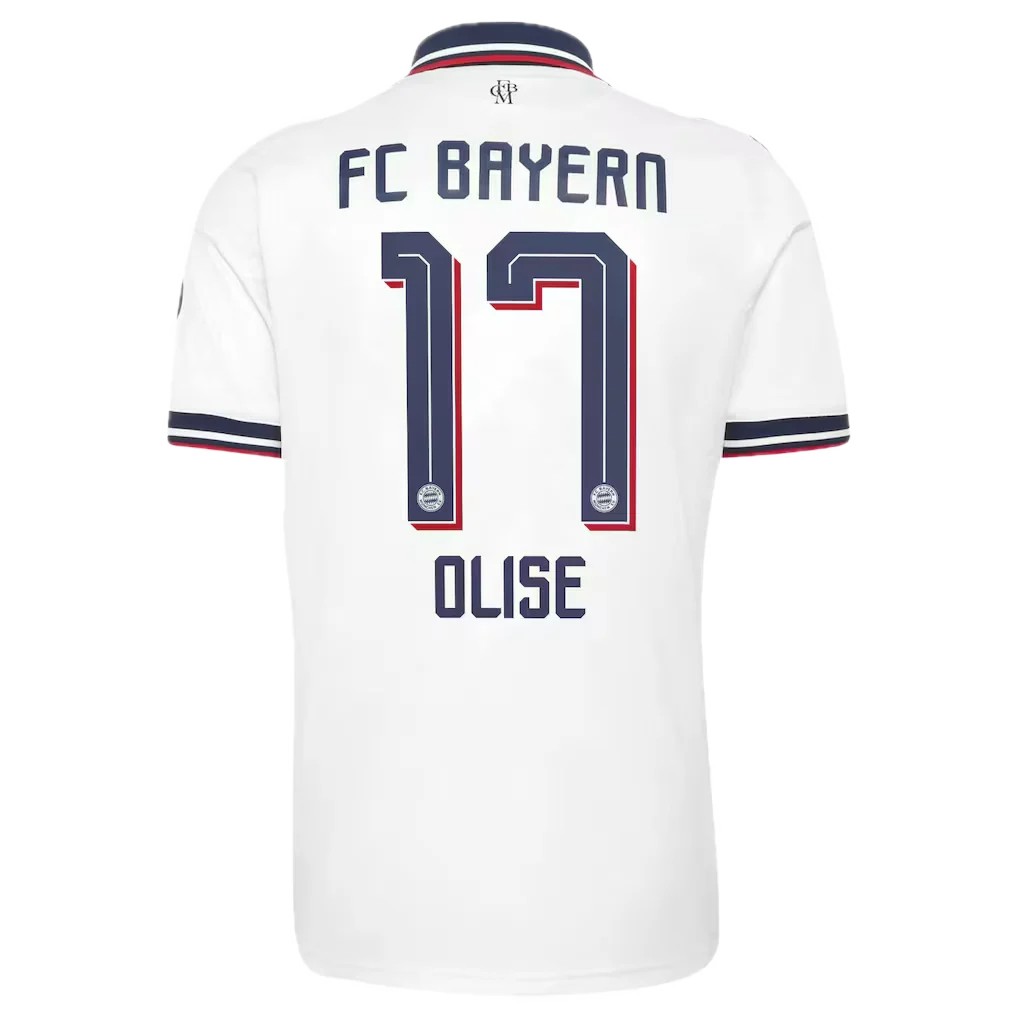 26/27 BAYERN MUNICH AWAY OLISE JERSEY