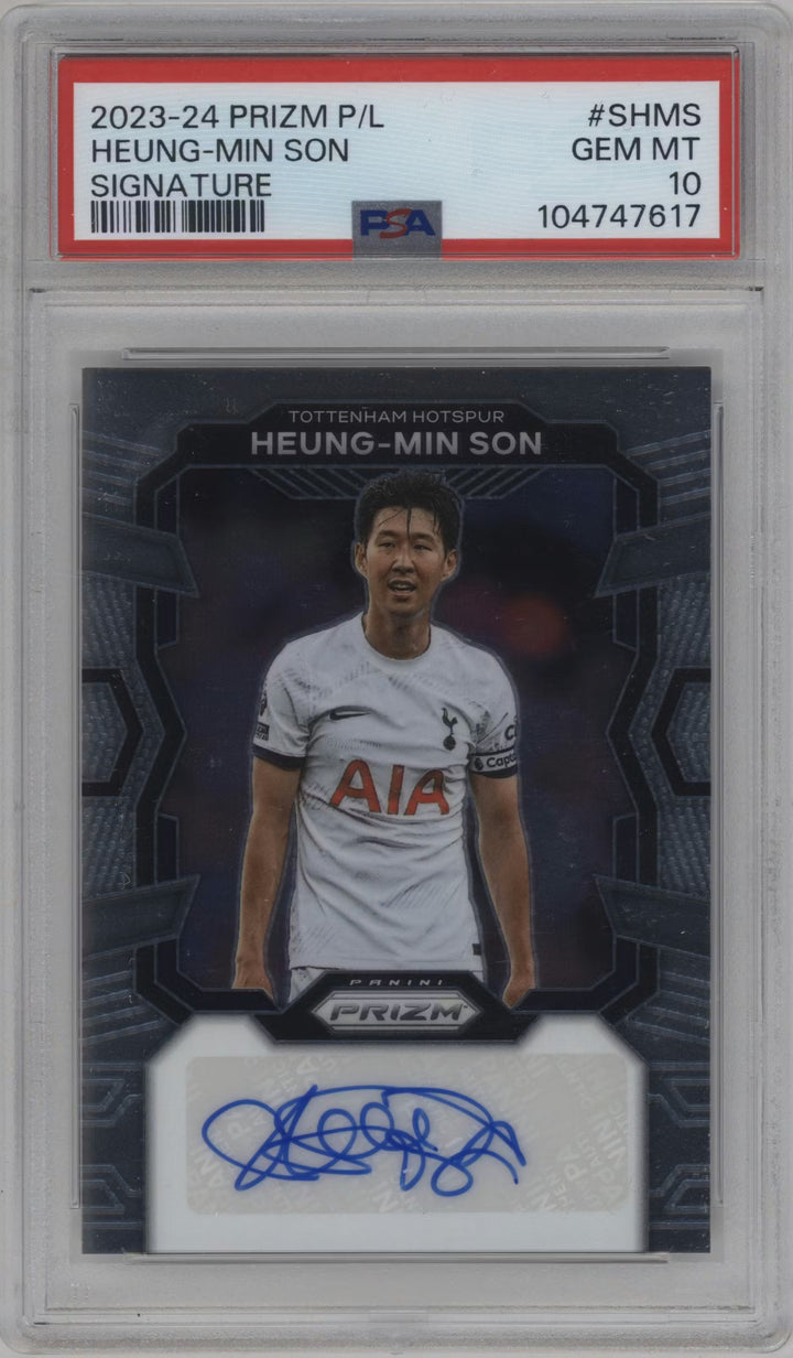 2023-24 PANINI PRIZM PREMIER LEAGUE HUNG-MIN SON AUTO