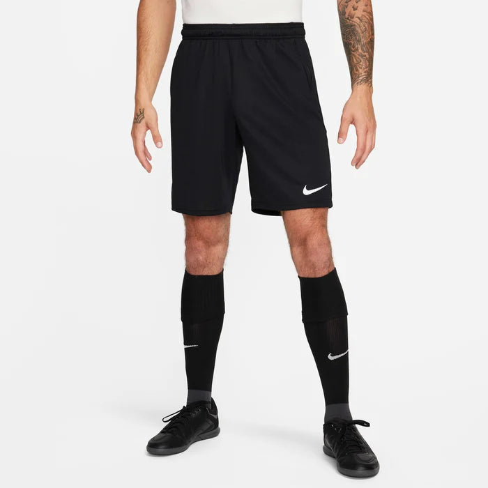 NIKE DRI-FIT PARK SHORTS - Black/White