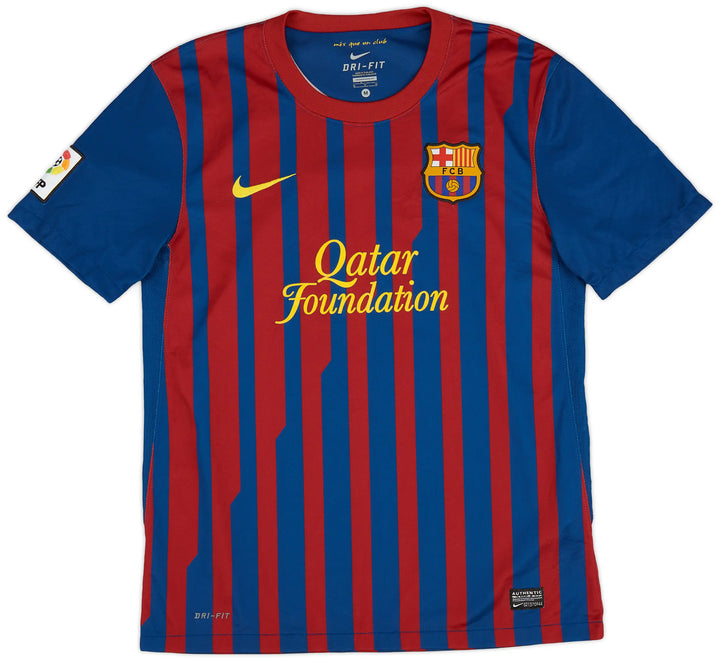 2011-2012 FC BARCELONA HOME SHIRT MESSI #10 - (L)