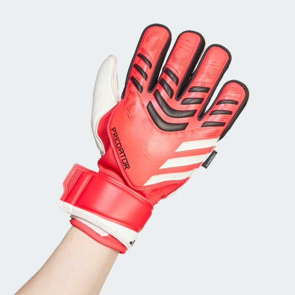 ADIDAS PREDATOR MATCH FINGERSAVE GOALKEEPER GLOVE 'PURE RUBY'